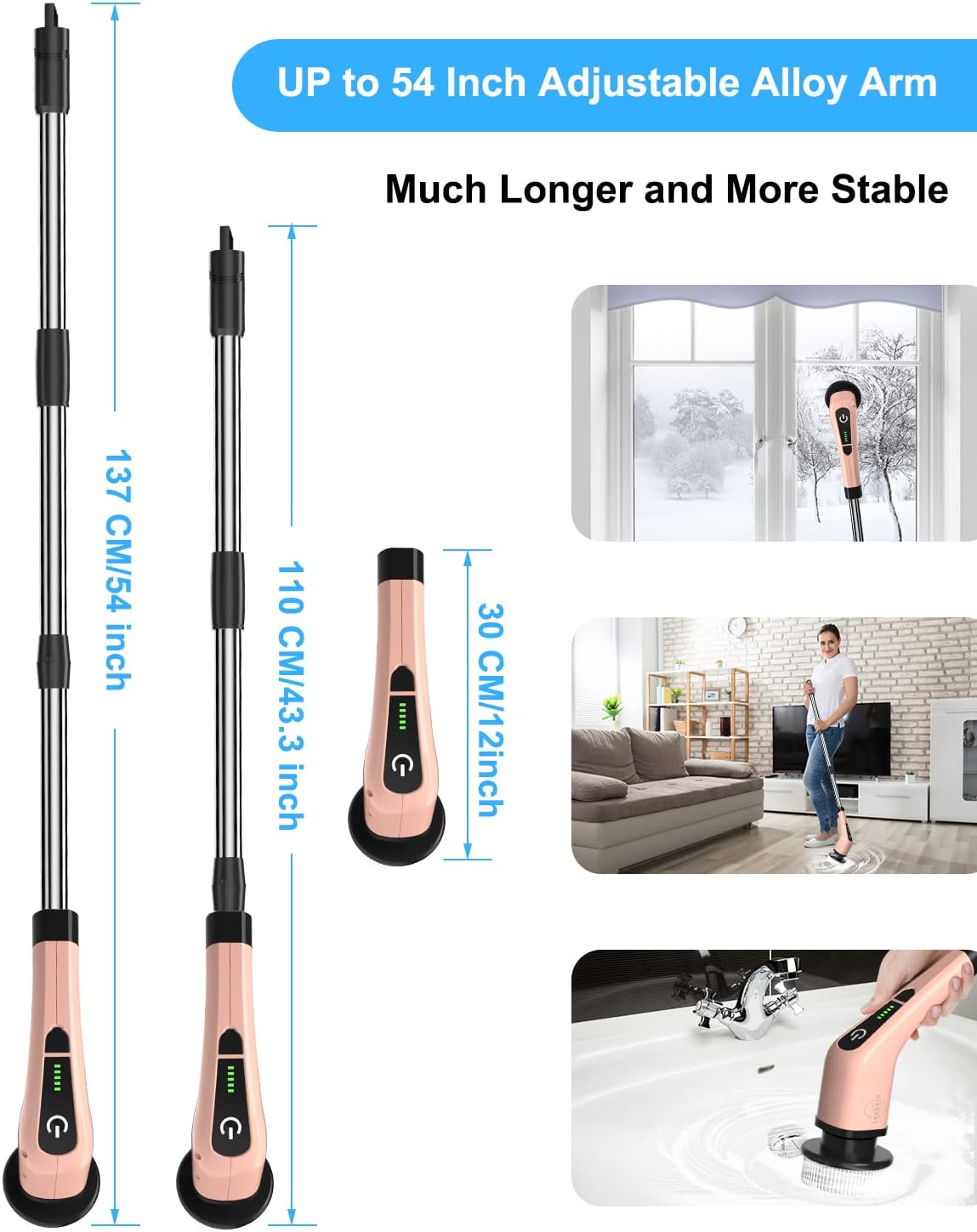 Cordless Spin Scrubber Cleaner