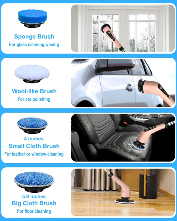 Cordless Spin Scrubber Cleaner