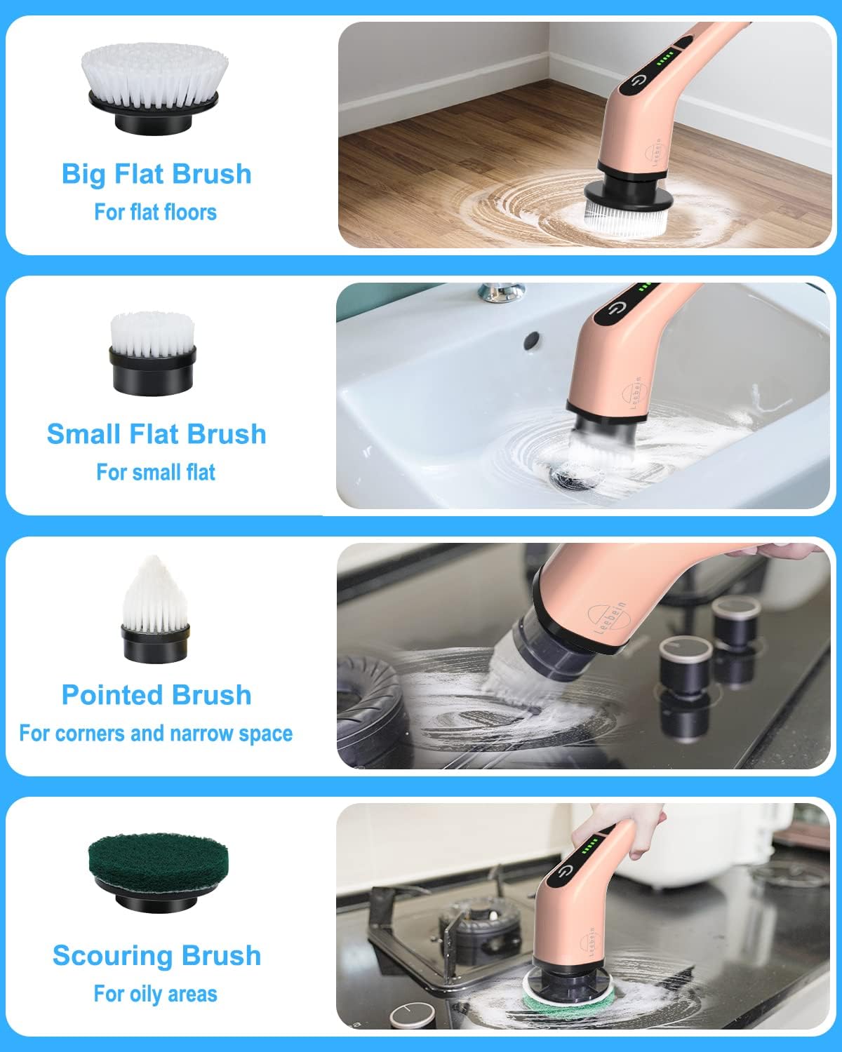 Cordless Spin Scrubber Cleaner